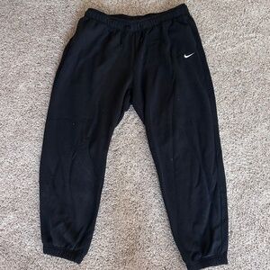 NIKE Sportswear Plush Black Sherpa Sweatpants